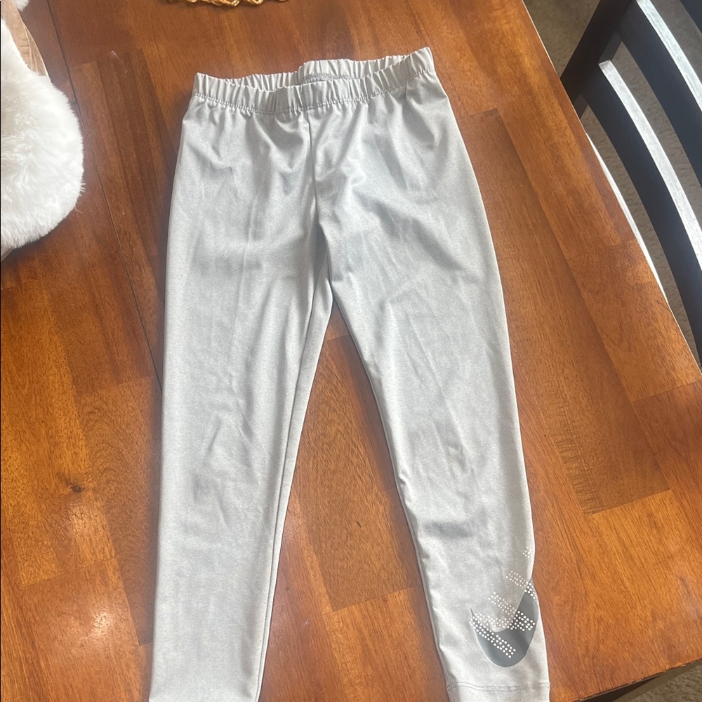 Nike Kids Silver Leggings